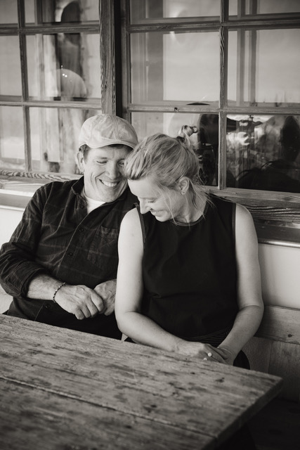 Die Besitzer des Ebenrieders Jasmin und Stefan Hahn.