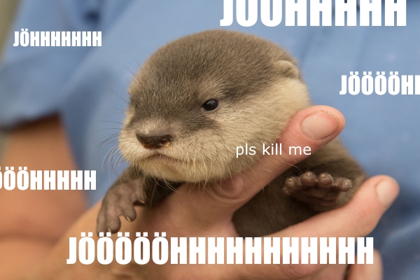 fauntleroy blog otter jöh pls kill me