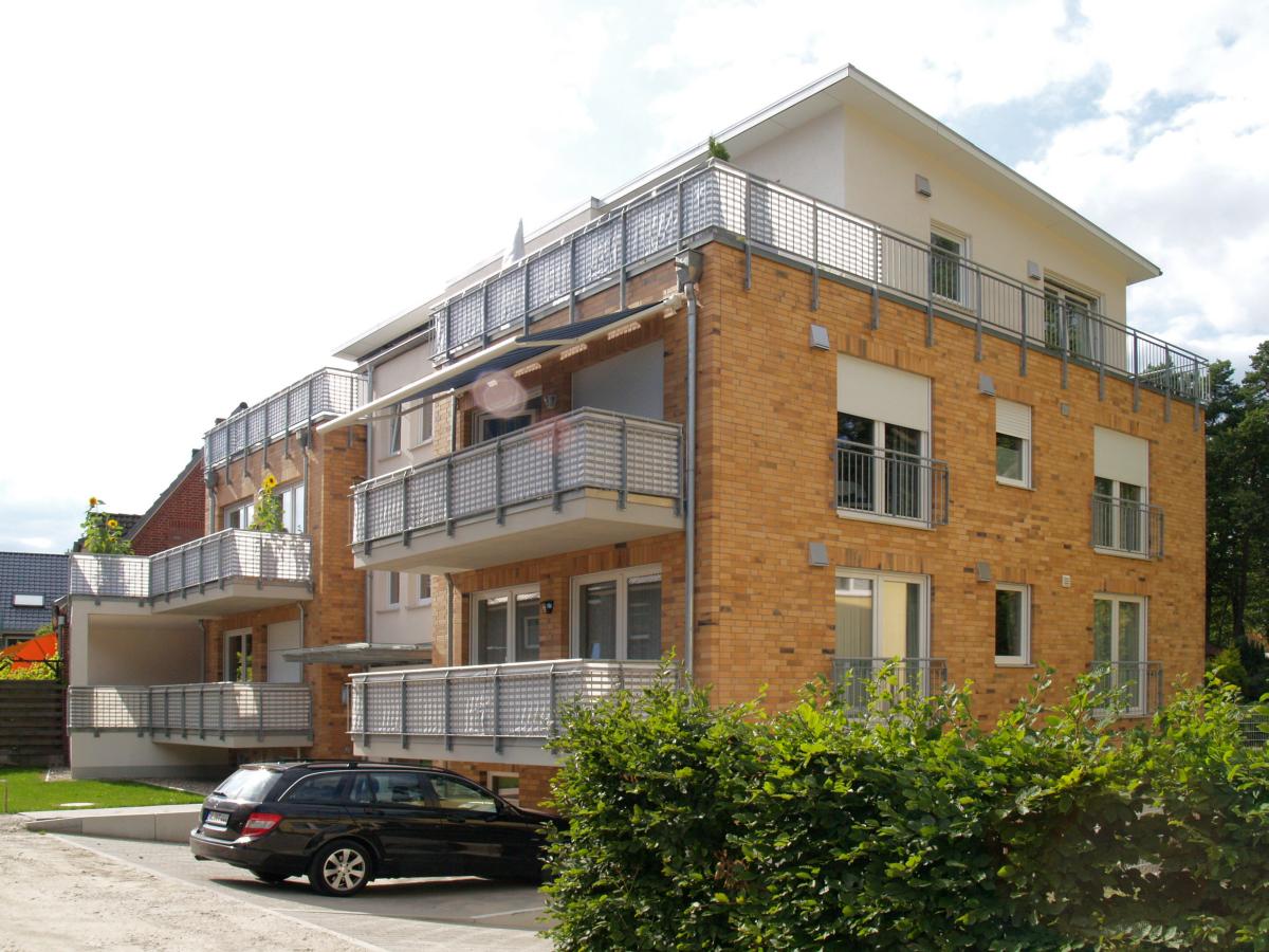 Buchholz, Mehrfamilienhaus, Neubau in Massivbauweise, 2010-2012