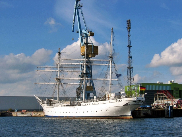 Stralsund '01 | Hafenrundfahrt. Besuch bei Peter Bothe & Gisela Franze in Sundhagen. 
