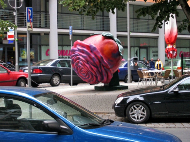 Berlin '01 | Zwischen-Aufenthalt auf dem Weg zu Peter Bothe & Gisela Franze in Sundhagen.