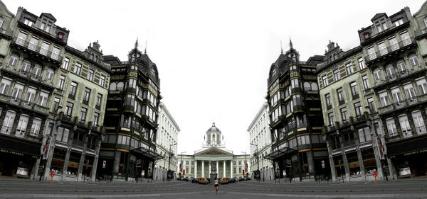 Photomontage de Bruxelles