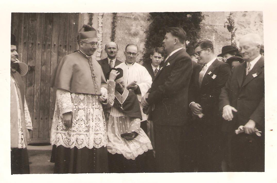 Congrès eucharistique - 1948 - Pocancy - accueil