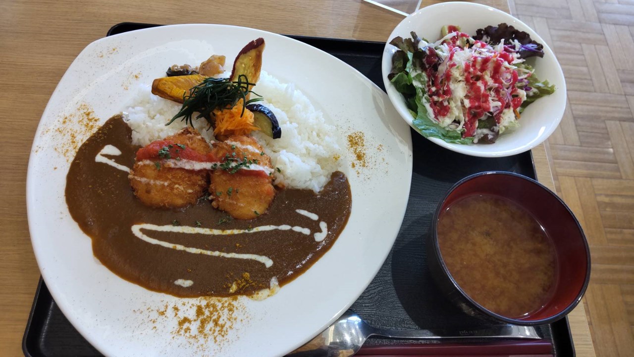 P-05　道の駅　豊岡マルシェ　サーモンフライカレー