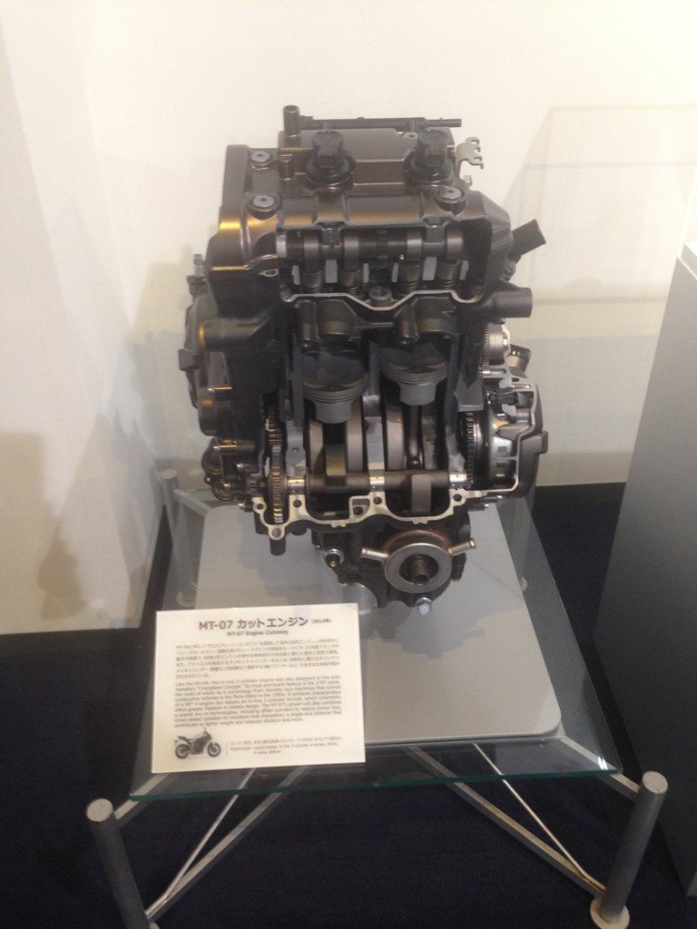 MT-07のエンジン
