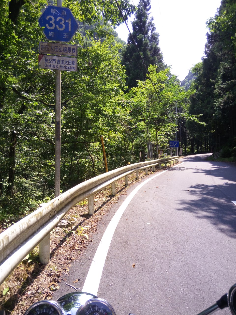 県道331も素敵な道１