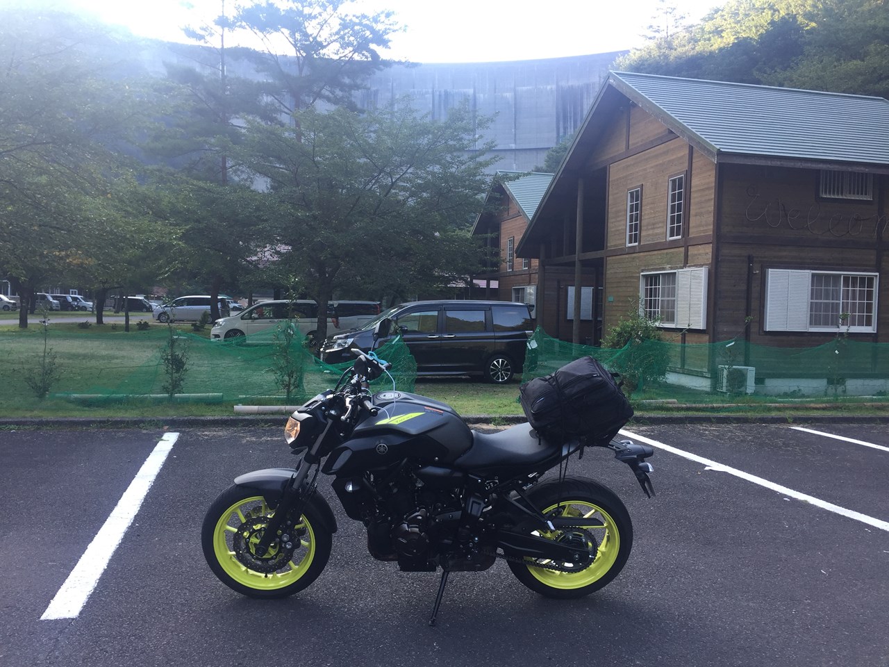 下北山スポーツ公園キャンプ場 まるで外国
