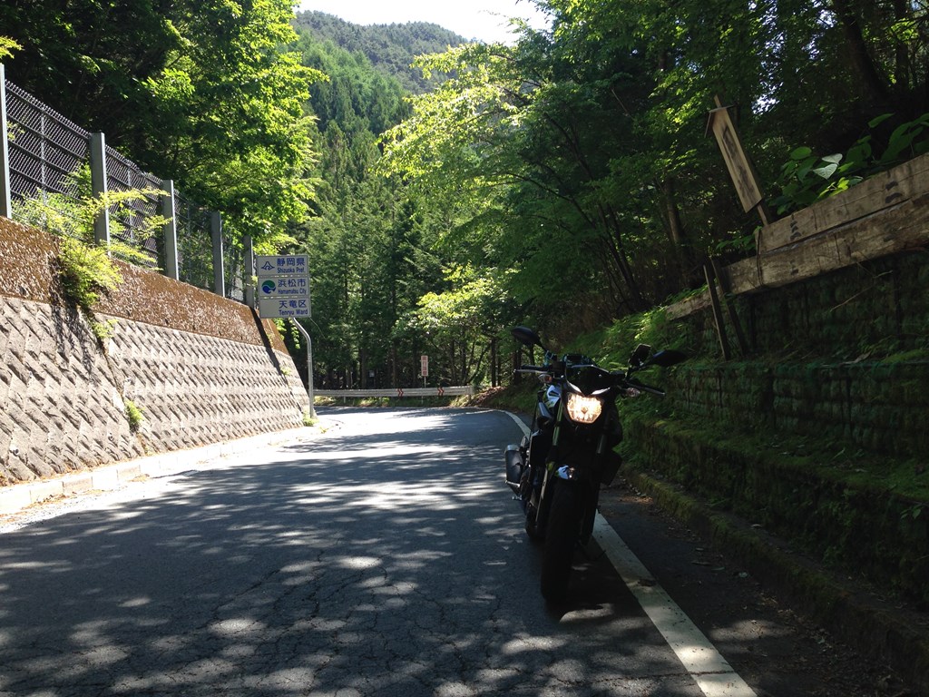 静岡長野県境