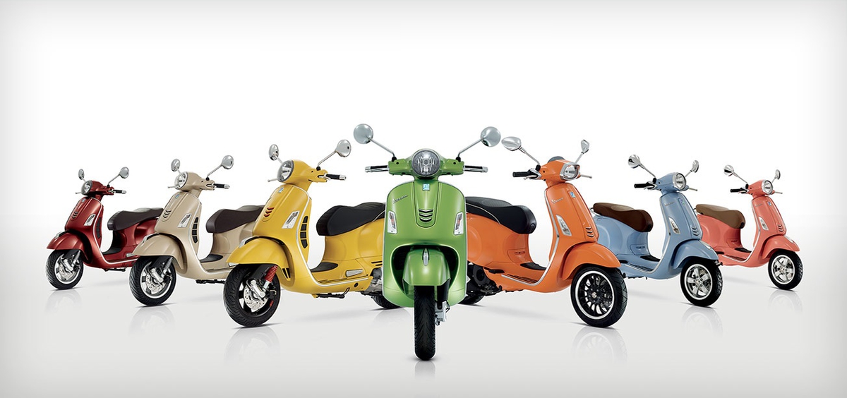 Aktuelle Modelle Vespa Vespacenter