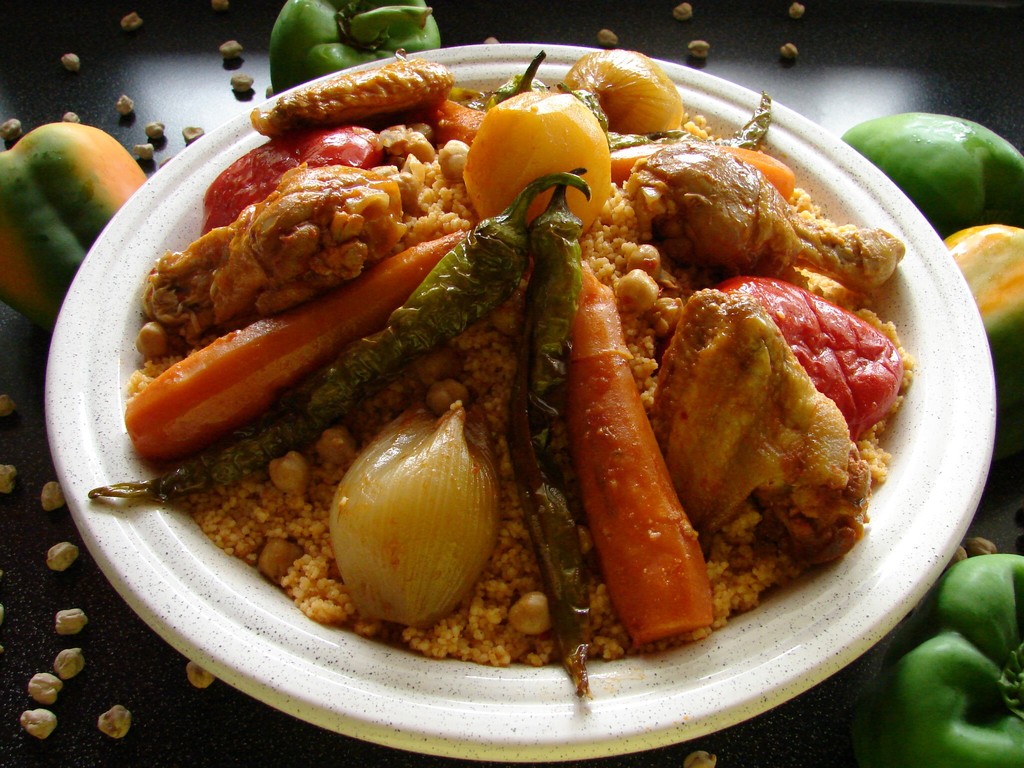 Couscous mit Huhn