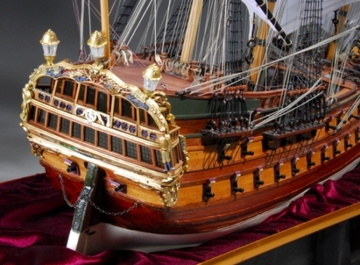 34-27 ノルスケ・レーベ   NORSKE LOVE   国　籍   nationality     デンマーク 建造年  age     １７６５ 縮　尺   scale     １／７５ 製作方法 kit  キット 製 作：佐々木高行　Takayuki Sasaki