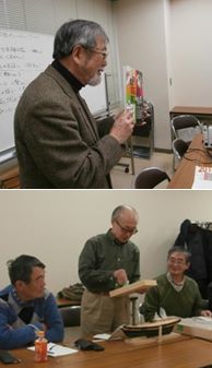 関口さん (上) と肥田さん (下)