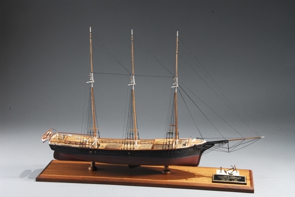 34-43 ファニア・エー・ゴーラム FANNIE.A.GORHAM　　国　籍    nationality     アメリカ 建造年    age     1871 縮　尺    scale   1/96 製作方法 scratchbuilt     自作 製 作： 佐藤 憲史　Kenji Sato