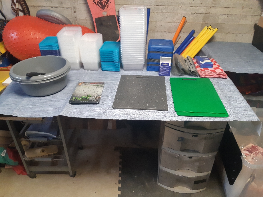 Atelier ration en place
