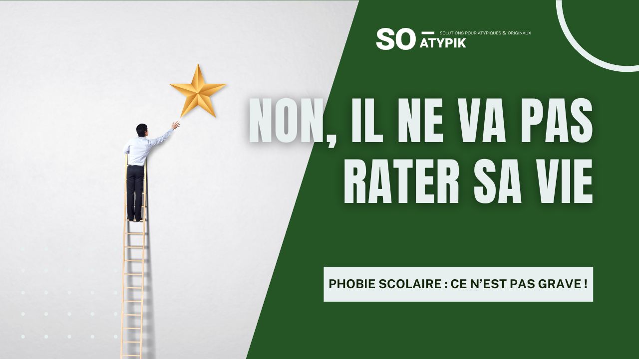 « Ce n’est pas grave ». Non, il ne va pas rater sa vie.