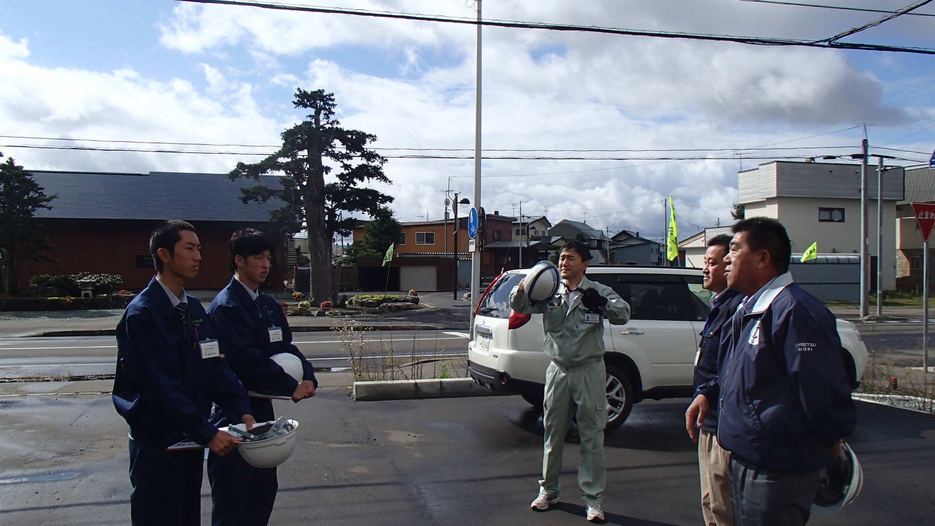 北海道旭川建設管理部士別出張所様よりご講義を受ける(除雪業務概要)