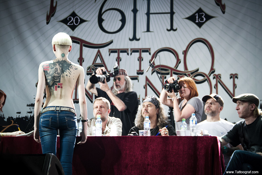 Tattoo convention in Moskau 2013. 6-я интернациональная Московская тату конвенция 2013.