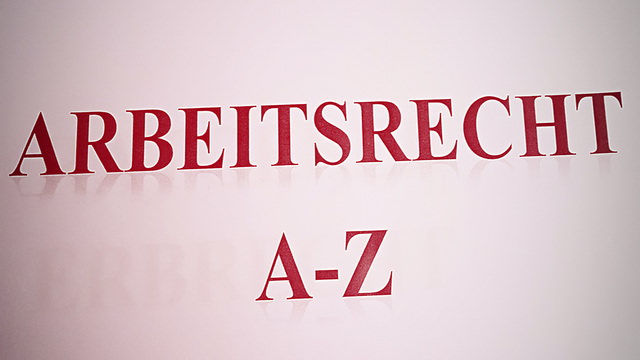 Glossar - Arbeitsrechtliche Themen von A-Z