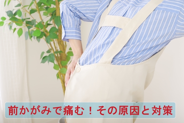 前にかがむのがつらい腰痛の原因と対策｜創健堂（京都市上京区）