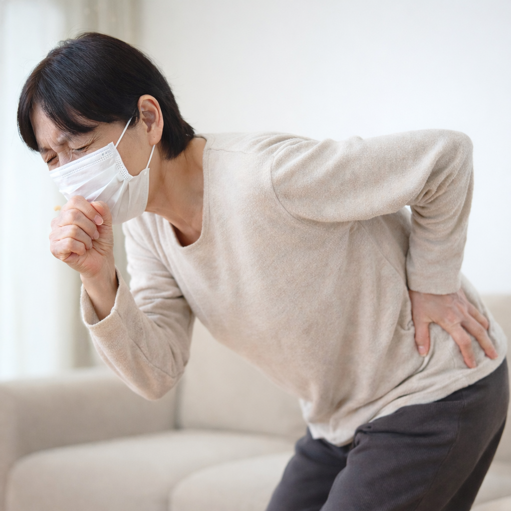 花粉症のくしゃみがぎっくり腰を招く理由｜背骨の歪みを整え早期改善｜上京区 創健堂