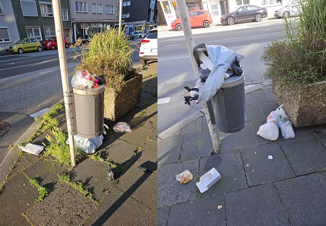 Vermülltes Wochenende