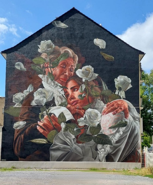 Fassadengemälde (Murals) verschönern Heckinghausen