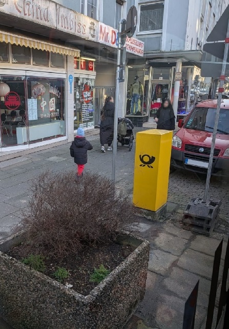 Telekomsäule ist weg!