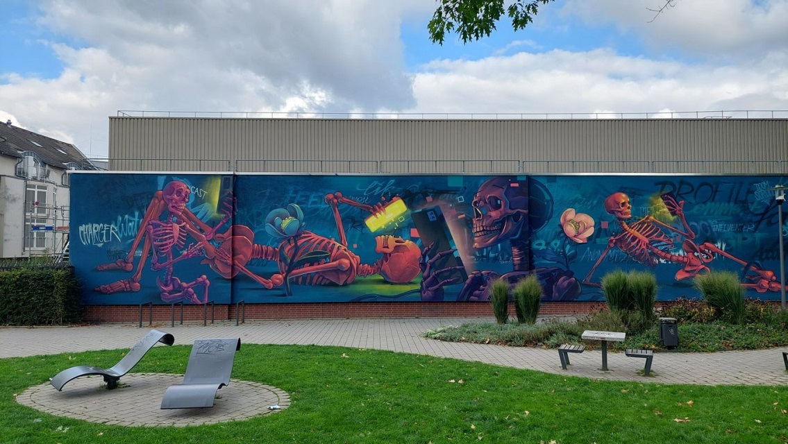Neues Kunstwerk an der Gustav-Müller-Anlage