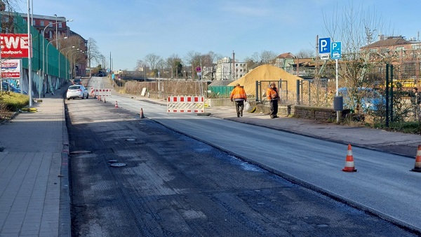 Baumaßnahme Widukindstraße Update