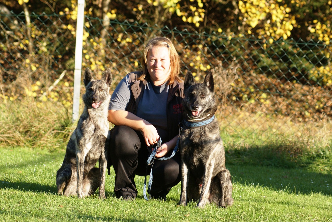 Silke mit Alice & Sky