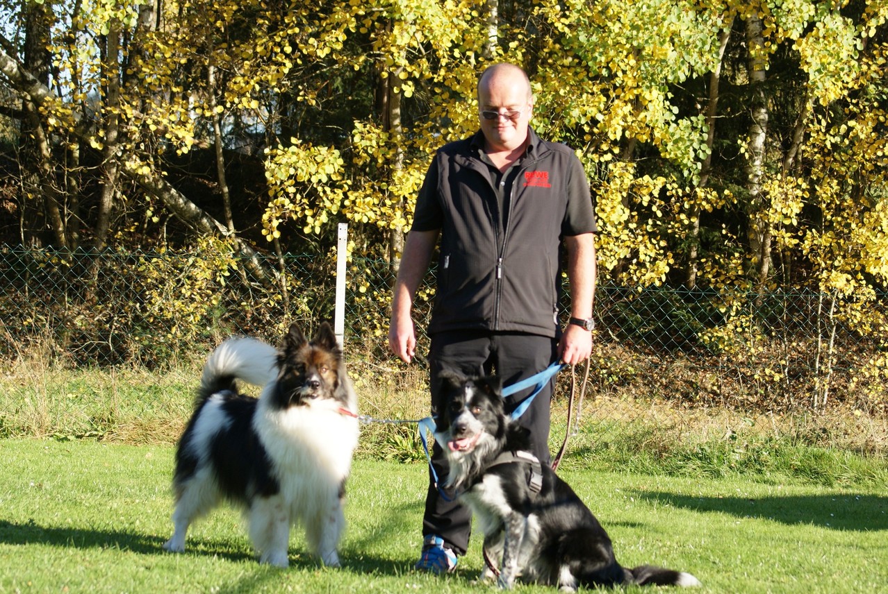 Kurt mit Ares & Jasper