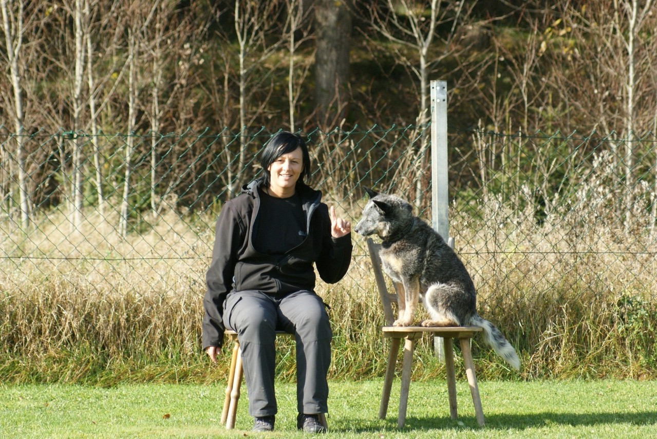 Manu V. mit Baxter