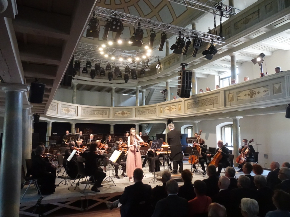 Mozart Klarinettenkonzert mit Takao Ukigaya und dem BSOF in Neuruppin 
