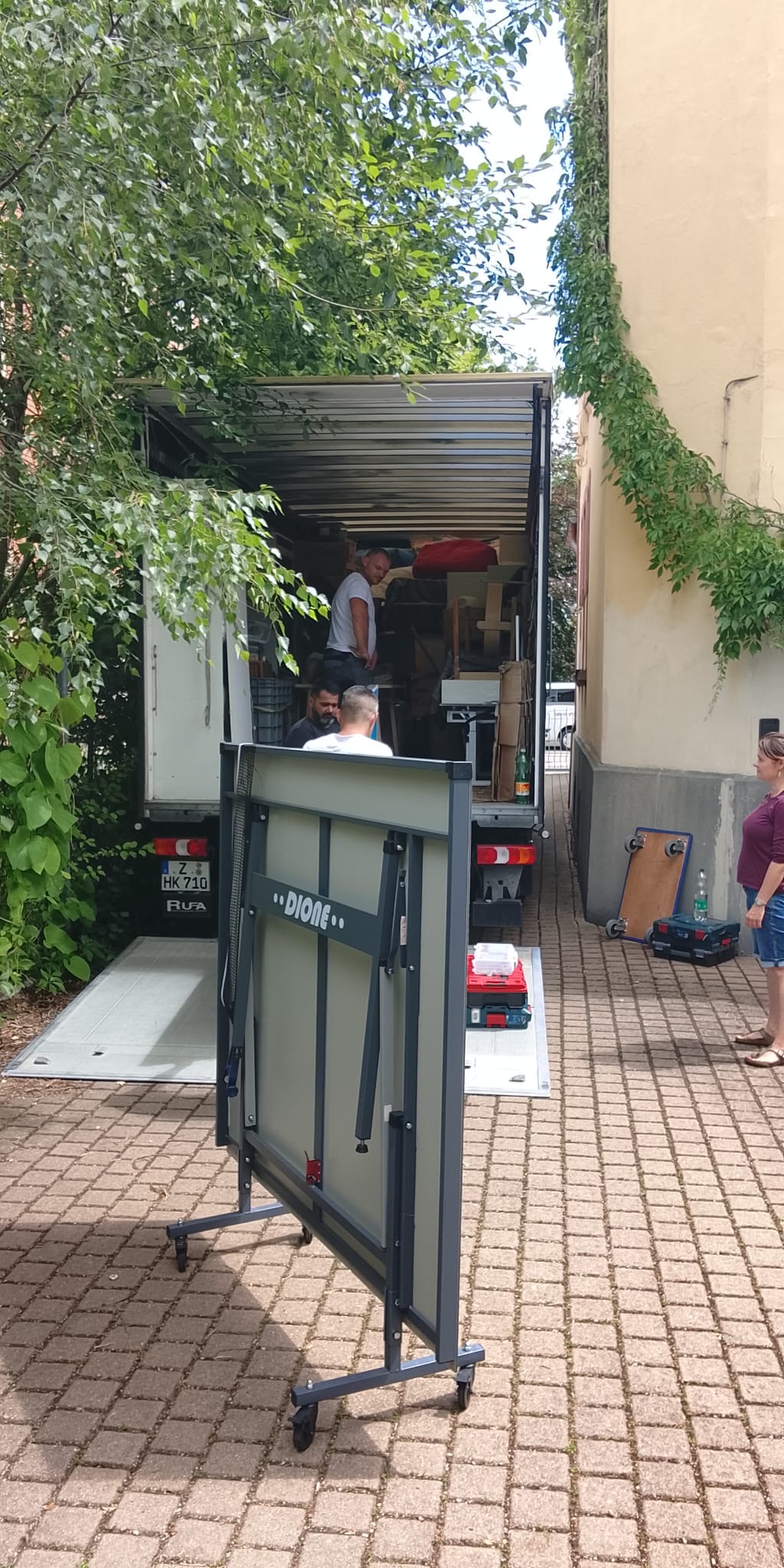 Umzug mit Möbellift in Chemnitz