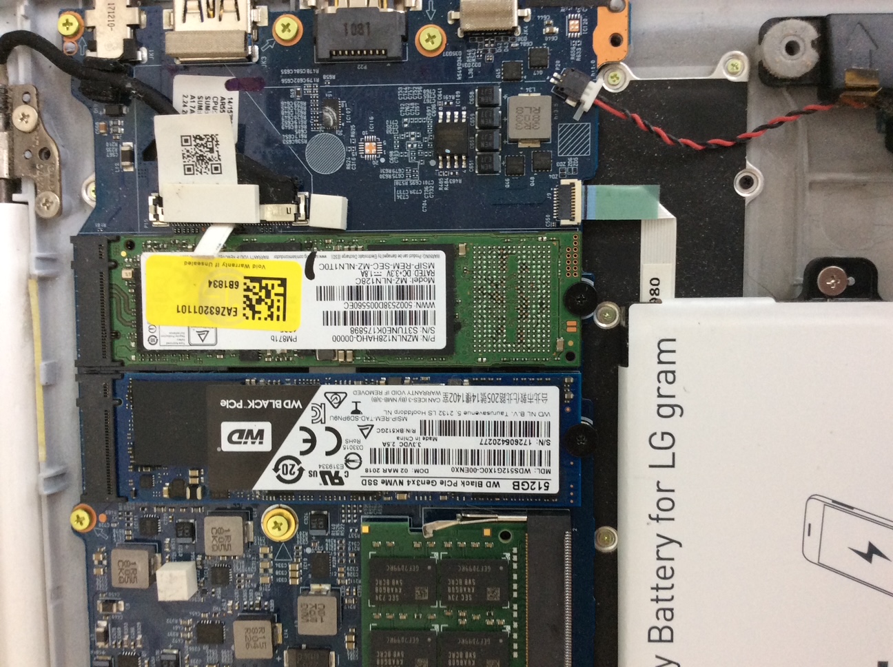 LG gram 15Z980-GR55【SSD換装とbitlockerからのデータ救出】