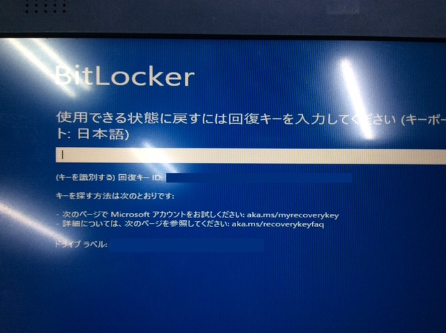 DELL Vostro 15 3530　【BitLockerの解除とデータ救出】