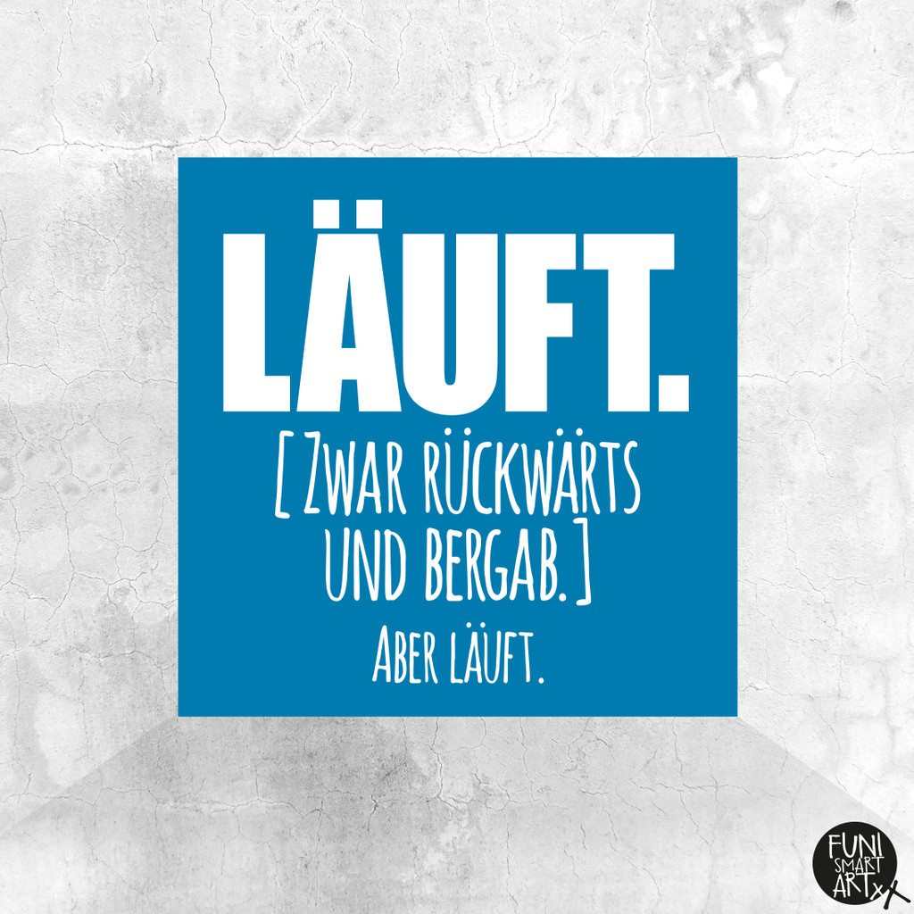 mit lustigen Sprüchen kaufen von FUNI SMART ART