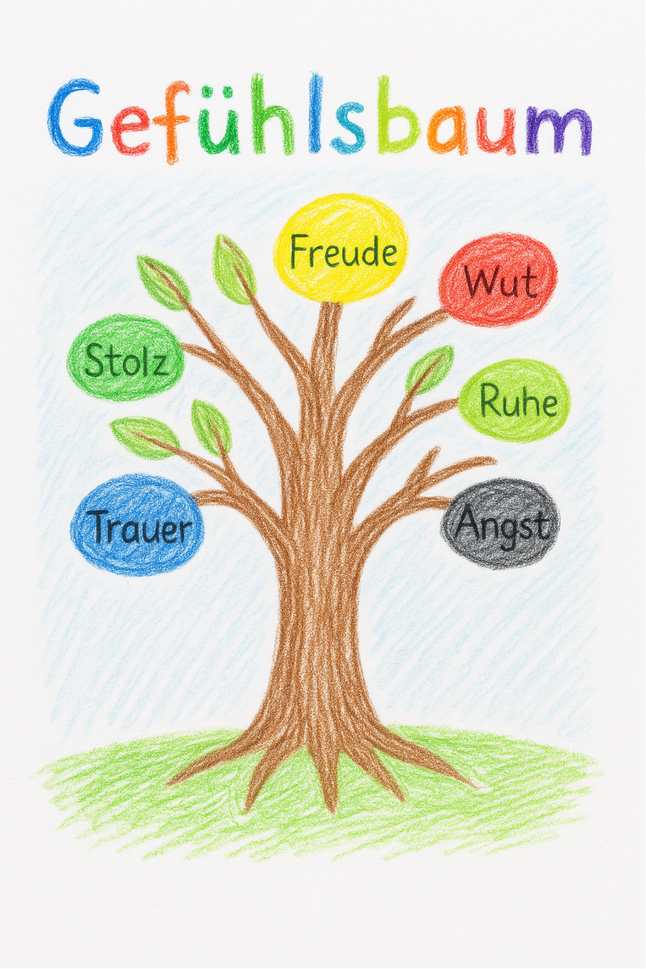 Der Gefühlsbaum – Gefühle sichtbar und begreifbar machen