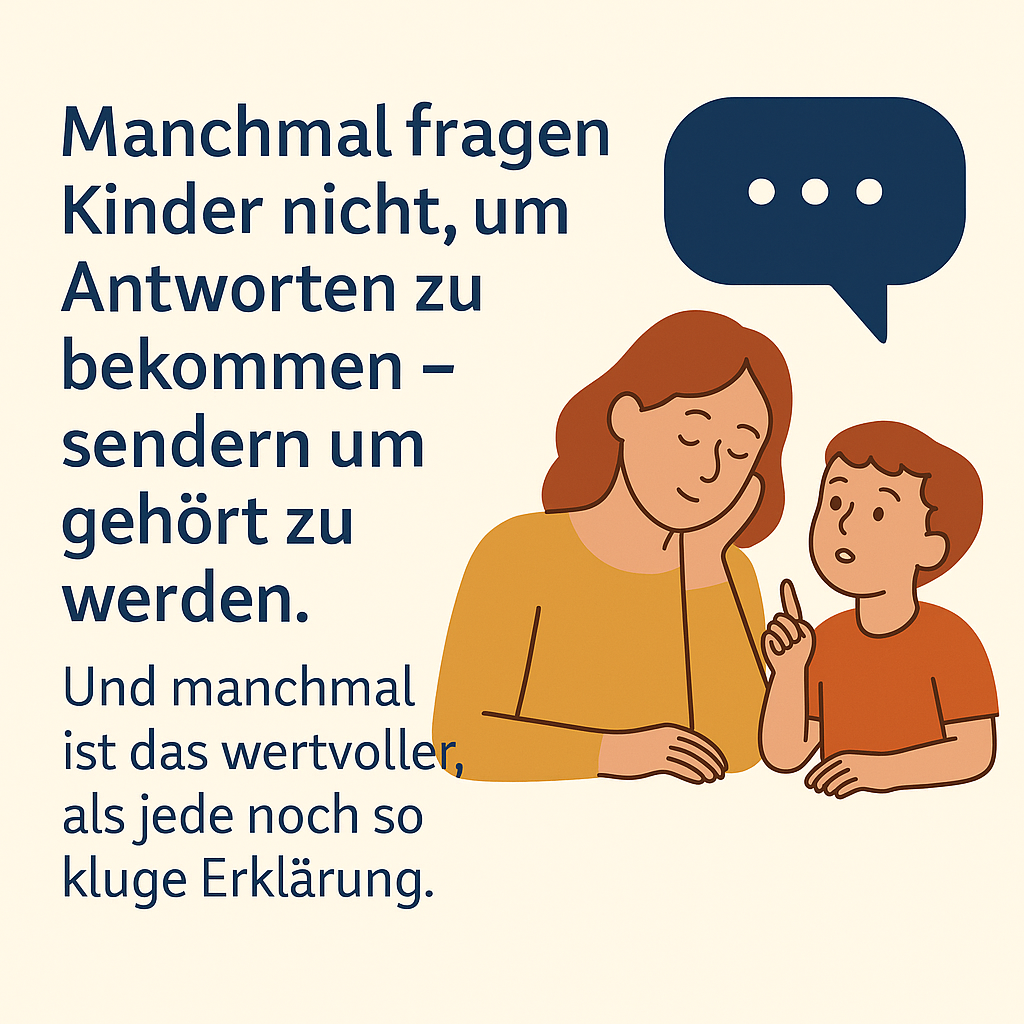 Wenn Kinder zu viel denken – und Erwachsene zu schnell antworten