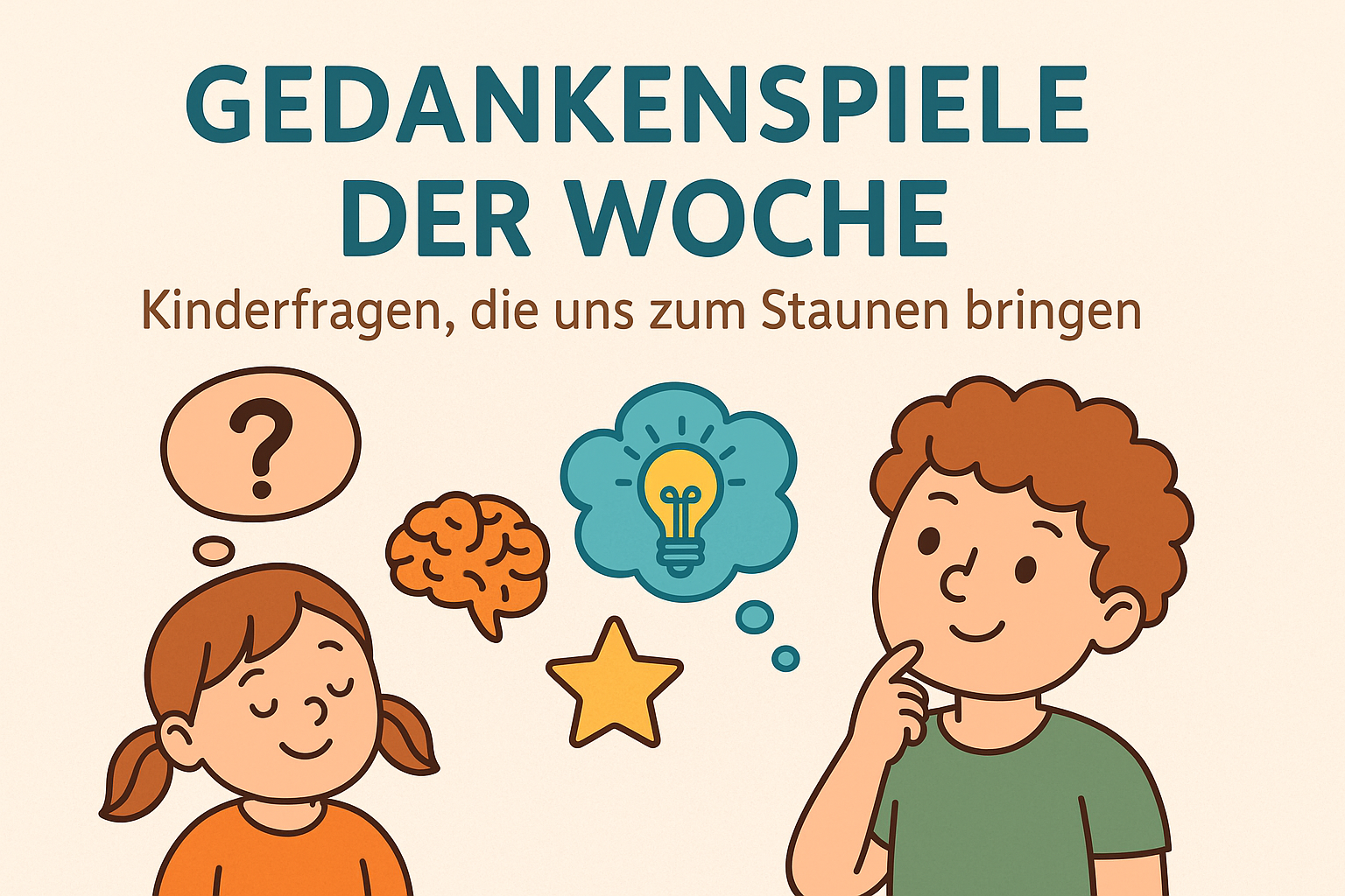 Kinderfragen, die uns zum Staunen bringen