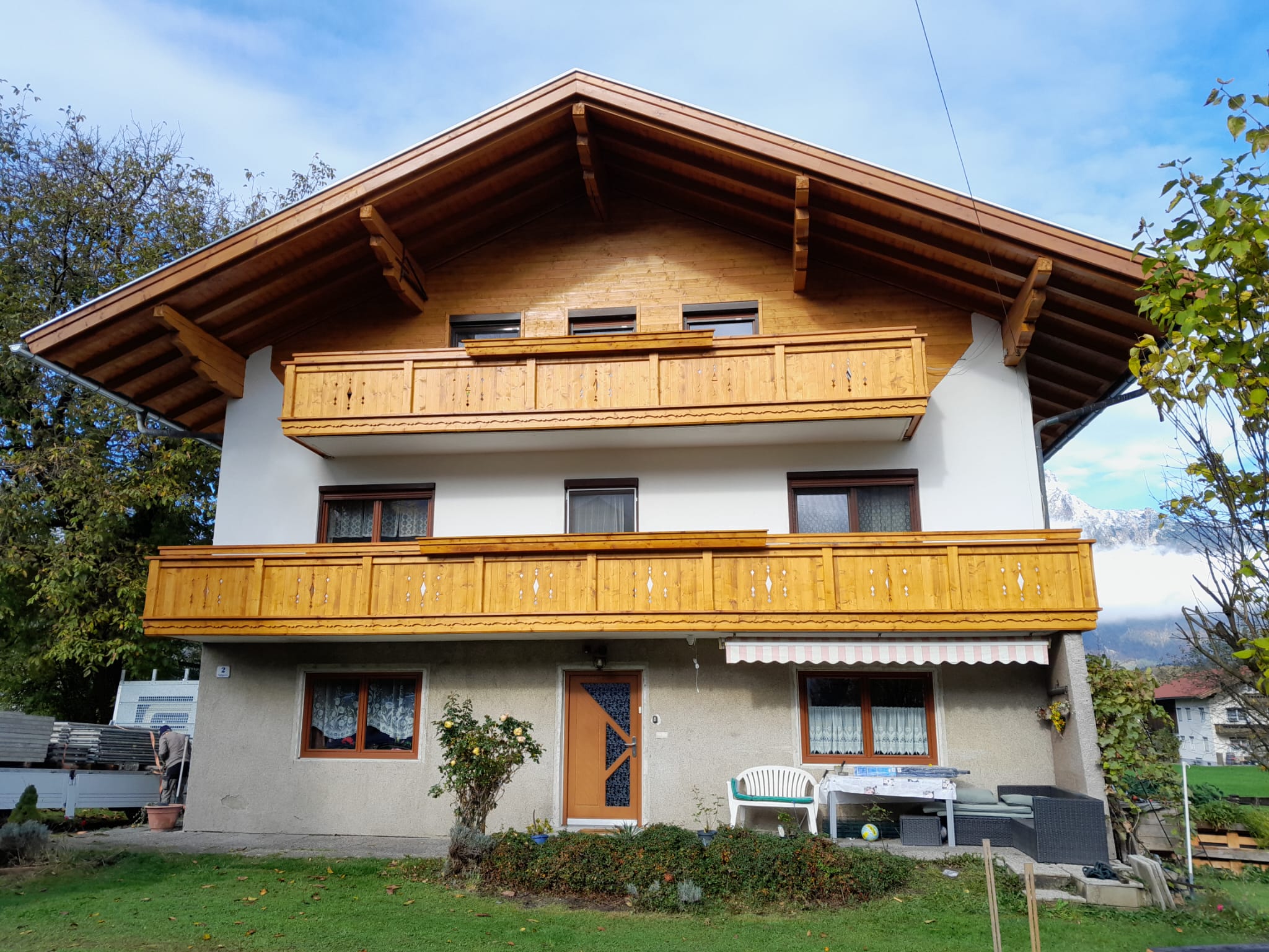 Holzterrasse und Balkonbau Seebacher Tirol
