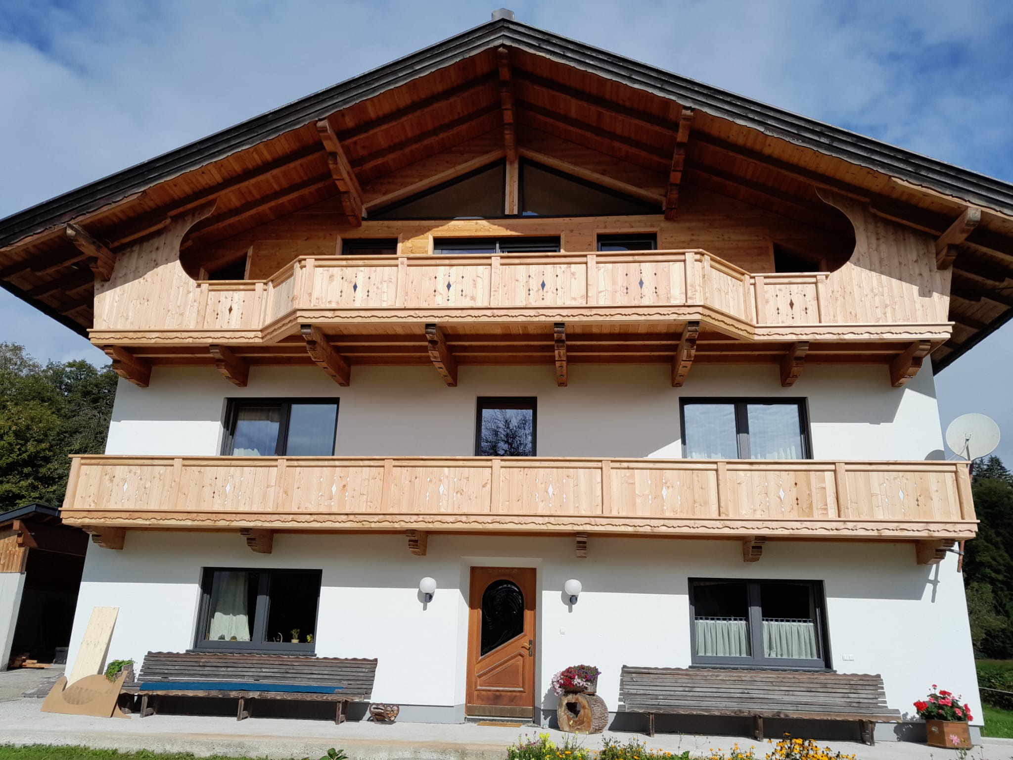Holzterrasse und Balkonbau Seebacher Tirol