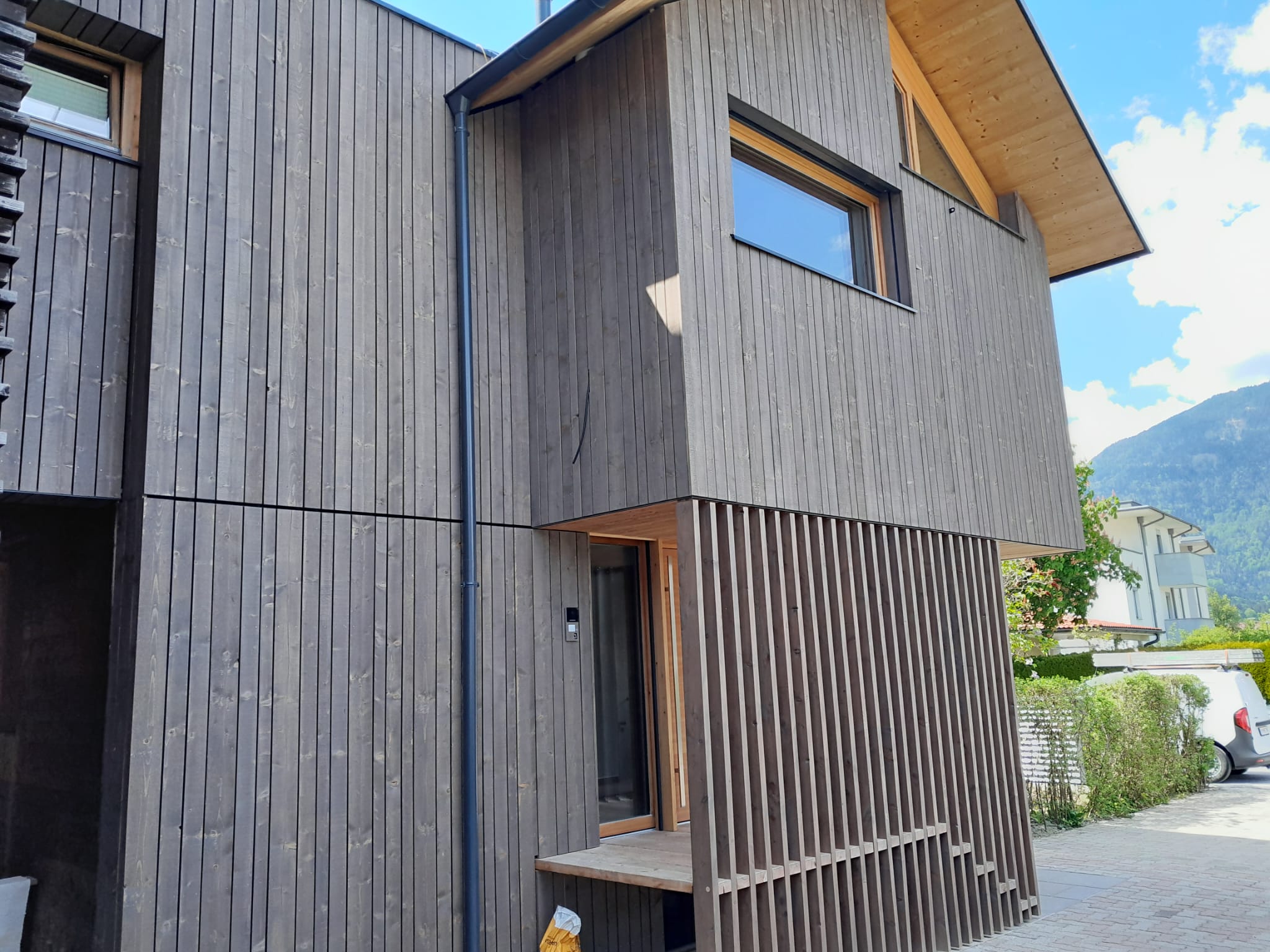 Dachstuhl, Holzfassaden, Konstruktionen Holzbau Kundl