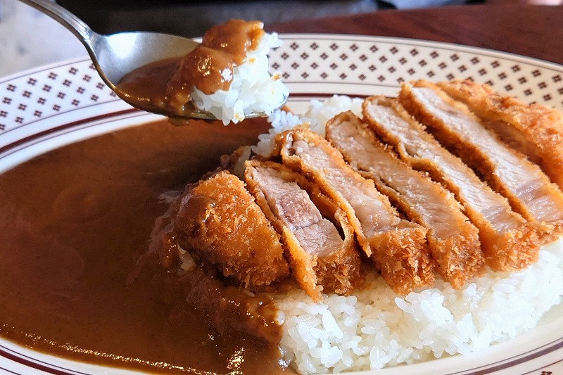 県産厚切りポークカレーアップ