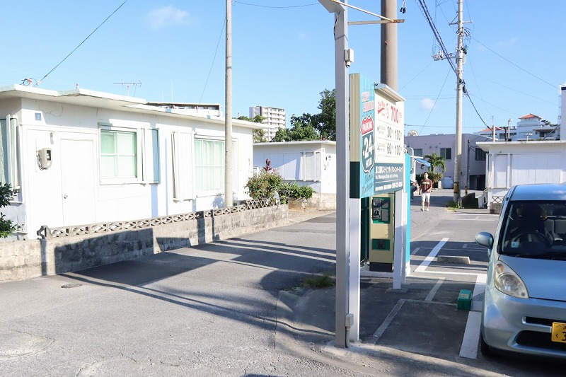 近くにコインパーキング駐車場あり