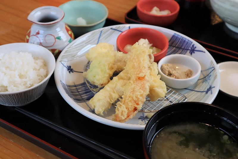 肉天ぷら定食1,000円