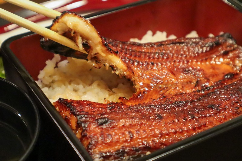 【Naha lunch】The much talked about Eel specialty restaurant has arrived in Okinawa　 "Unagi no Naruse Naha branch". Grilled eel on rice(Unaju) is nice