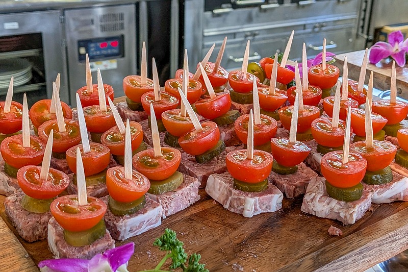 ヒューイットリゾート那覇のランチ3