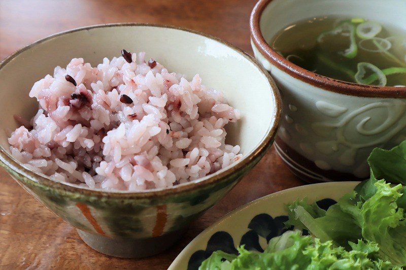 黒米入りご飯