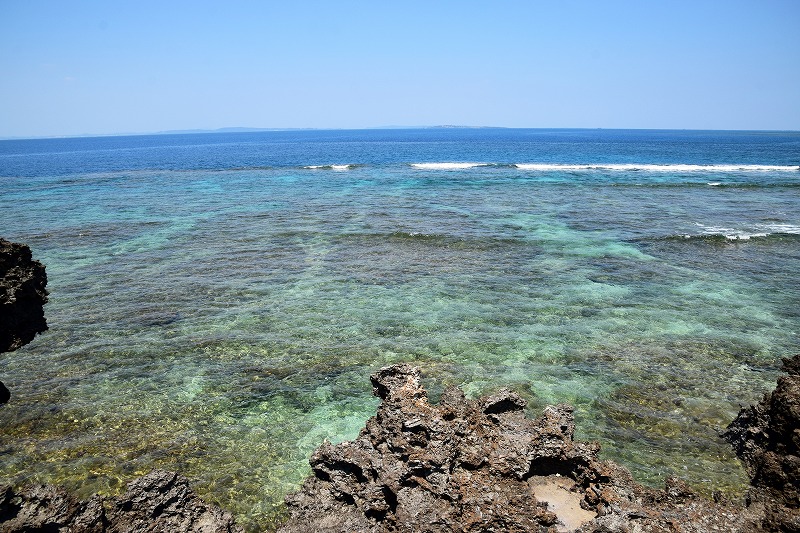 カベール岬から眺める海